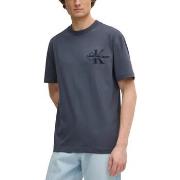 Polo Shirt Lange Mouw Calvin Klein Jeans BRISTLE MONOLOGO TEE J30J3271...