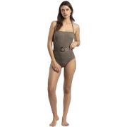Badpak Admas Maillot de bain 1 pièce bandeau femme Fresh Leaves