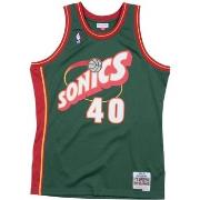 Onderhemden Mitchell And Ness Maillot NBA Seattle Supersonics Shawn Ke...