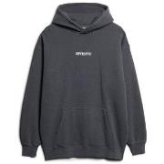 Sweater Superdry Sweatshirt à capuche ample à motif et micro logo