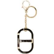 Sleutelhanger Twin Set Portachiavi In Metallo Con Oval T E Moschettone