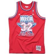 Onderhemden Mitchell And Ness Maillot NBA All Star West Magic Johnson