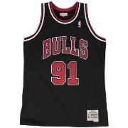 Top Mitchell And Ness Maillot NBA Chicago Bulls Dennis Rodman