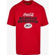 T-shirt Korte Mouw Merchcode T-shirt oversize Coca Cola Refreshed