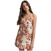 Jurk Superdry Vintage Mini Slip Halter