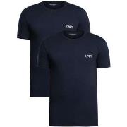Pyjama's / nachthemden Emporio Armani 2-pack Lounge Crew Neck T-shirt