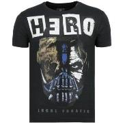 T-shirt Korte Mouw Local Fanatic Hero Mask N