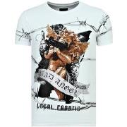 T-shirt Korte Mouw Local Fanatic Bad Angel W