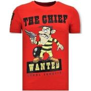 T-shirt Korte Mouw Local Fanatic The Chief Wanted