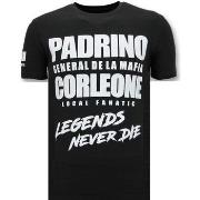 T-shirt Korte Mouw Local Fanatic Padrino Corleone