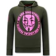 Sweater Local Fanatic Hoodie Print We Are Anonymous