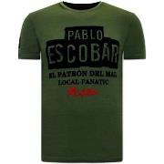 T-shirt Korte Mouw Local Fanatic Print El Patron