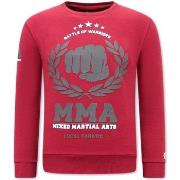 Sweater Local Fanatic Print MMA Fighter