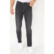 Skinny Jeans True Rise Spijkerbroek Stretch Regular Fit