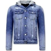 Spijkerjack Local Fanatic E Spijkerjas Capuchon RJ