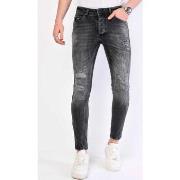 Skinny Jeans Local Fanatic Paint Splatter Jeans
