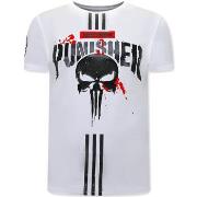 T-shirt Korte Mouw Local Fanatic Punisher