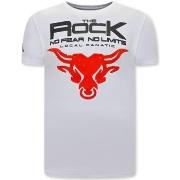 T-shirt Korte Mouw Local Fanatic The Rock