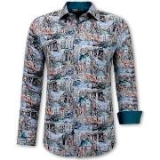 Overhemd Lange Mouw Gentile Bellini Schilderij Print