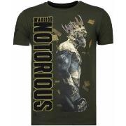 T-shirt Korte Mouw Local Fanatic Notorious King Conor