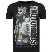 T-shirt Korte Mouw Local Fanatic King Notorious Z