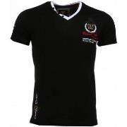 T-shirt Korte Mouw David Copper Korte Mouwen Riviera Club