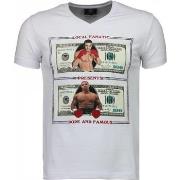 T-shirt Korte Mouw Local Fanatic Golden Boy Vs Iron Mike
