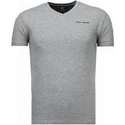 T-shirt Korte Mouw Local Fanatic V Neck
