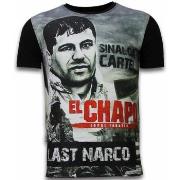 T-shirt Korte Mouw Local Fanatic El Chapo Last Narco Digital