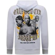 Sweater Top Star Tupac Legend Pac Hoodie
