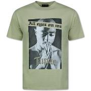 T-shirt Korte Mouw True Rise Oversized Print All Eyez On Me