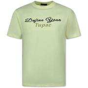 T-shirt Korte Mouw True Rise Tupac Shakur Oversized Print