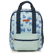 Rugzak CARAMEL &amp; CIE SMALL BACKPACK BLUE WILD TRIP