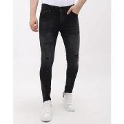 Skinny Jeans Mario Morato Ripped Jeans Verfspatten MMS