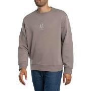 Sweater EAX Sweatshirt met geborduurd centraal logo