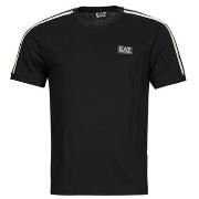 T-shirt Korte Mouw Emporio Armani EA7 TRAIN LOGO SERIES M TAPE TEE SS ...