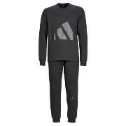 Trainingspak adidas Big Logo Fleece Colorblock Track Suit