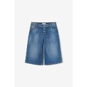 Korte Broek Le Temps des Cerises Bermuda kuitbroek van jeans LAURA