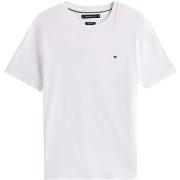 T-shirt Korte Mouw Tommy Hilfiger Interlock Knit T-Shirt White