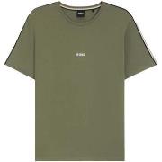 T-shirt Korte Mouw BOSS Lightweight Unique T-Shirt Green