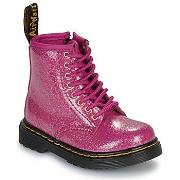 Laarzen Dr. Martens 1460 T Fuchsia Silver Nebula Glitter