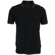Polo Shirt Korte Mouw Fred Perry Twin Tipped Shirt