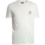 T-shirt Korte Mouw EAX T-shirt met groot borstlogo