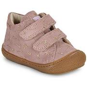 Hoge Sneakers Naturino COCOON VL SUEDE GLITTER FLOWER