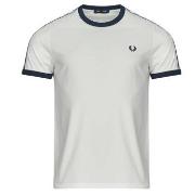 T-shirt Korte Mouw Fred Perry TAPED RINGER T-SHIRT