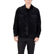 Overhemd Lange Mouw Antony Morato REGULAR FIT WITH LOGOED METAL BADGE ...