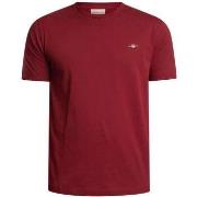 T-shirt Korte Mouw Gant Bedrukt Archief Schild T-shirt