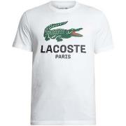 T-shirt Korte Mouw Lacoste T-shirt met Parijs-afbeelding