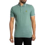 Polo Shirt Korte Mouw Lyle &amp; Scott Getipt poloshirt