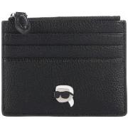 Portemonnee Karl Lagerfeld IKON GRAINY ZIP CARDHOLDER